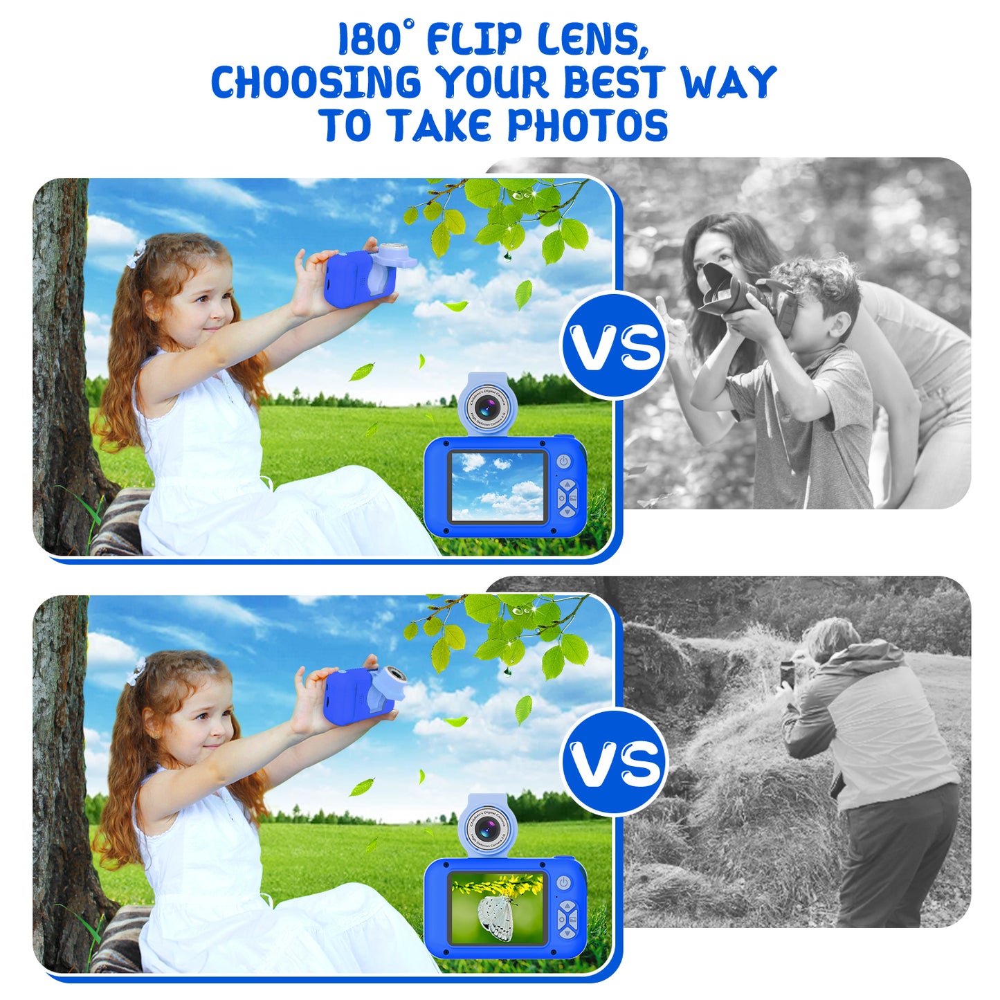 X101-I Sapphire Blue Kids Camera