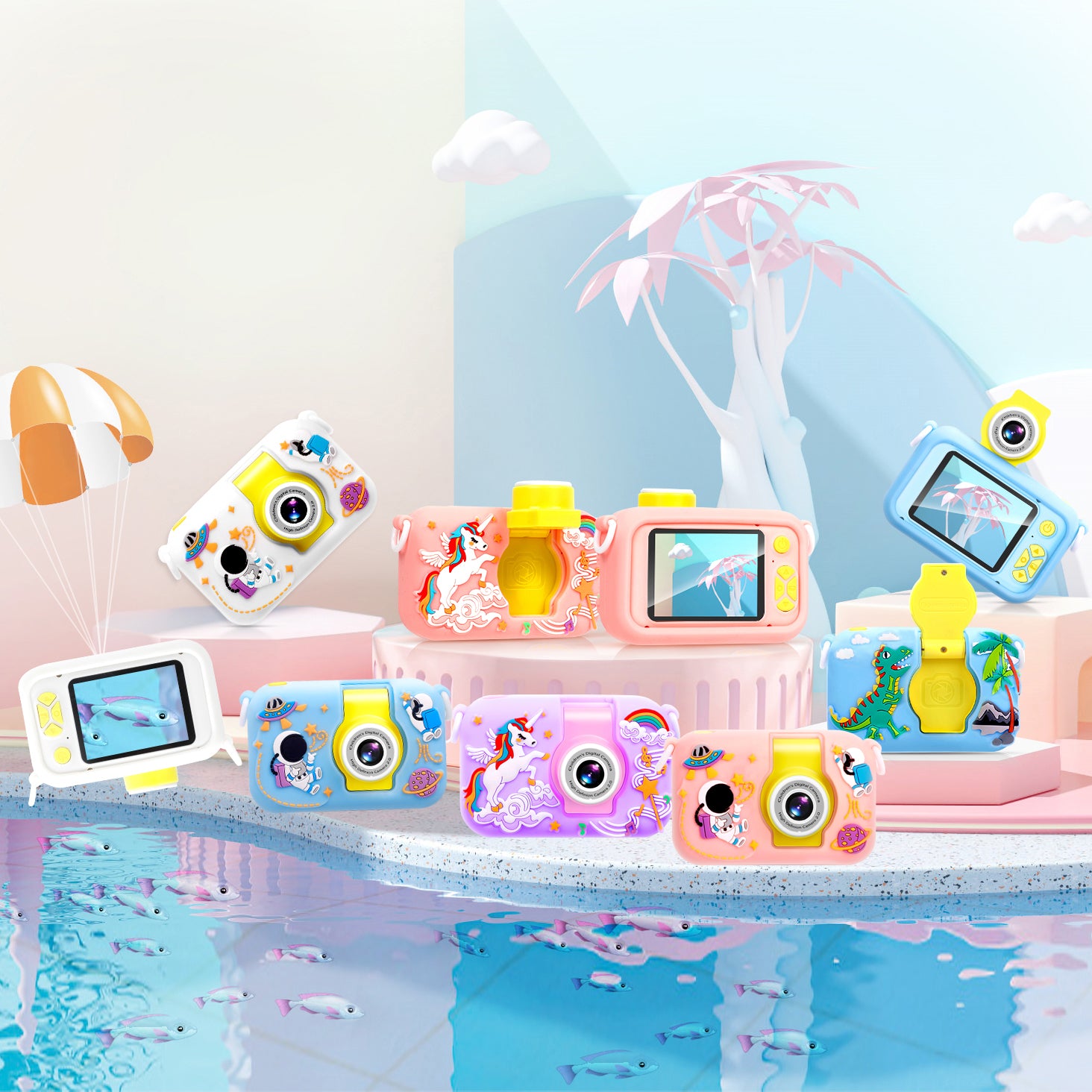 X101C - With Colorful Protective Case - Suitable Little Boys Girls