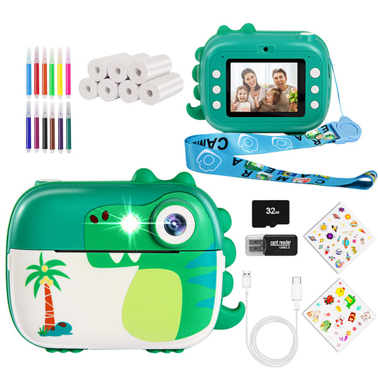 M3-A Green Kids Camera Instant Print