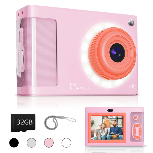 Y2-A Pink Digial Camera with LED Filling Light