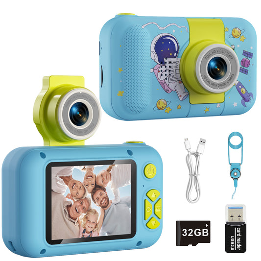 X101XCH-B Blue Astronaut Kids Camera