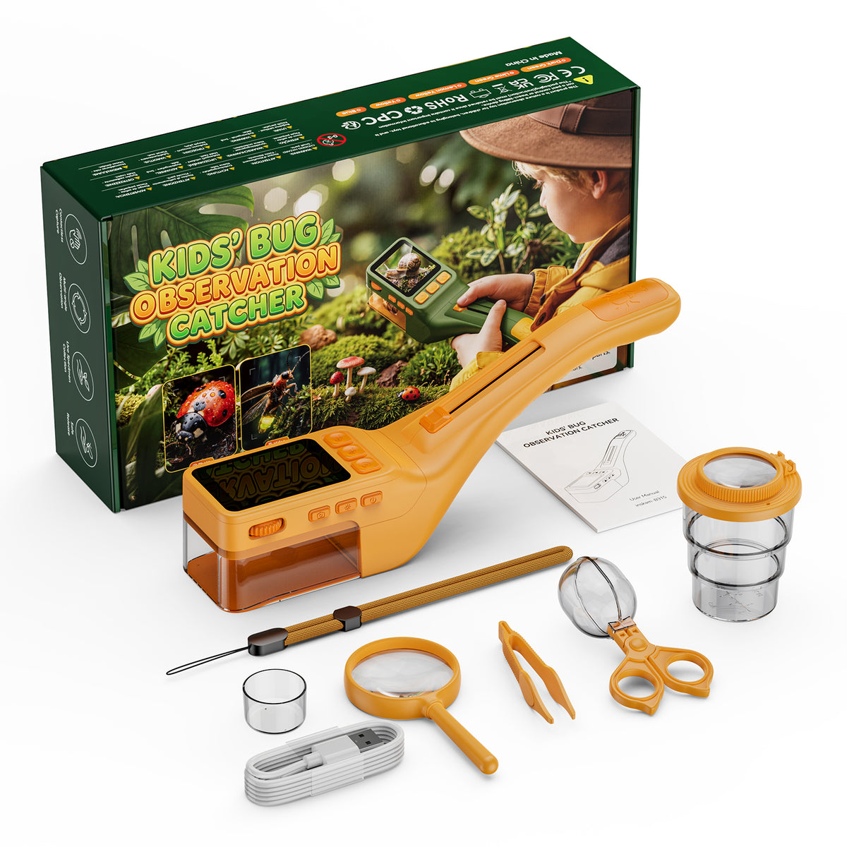 B315-YL Bug Catcher for Kids