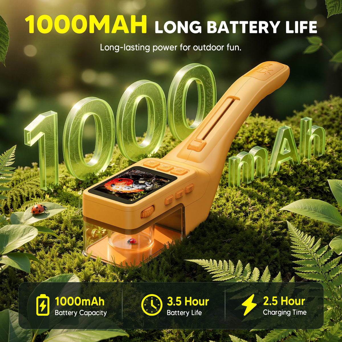 B315-YL Bug Catcher for Kids